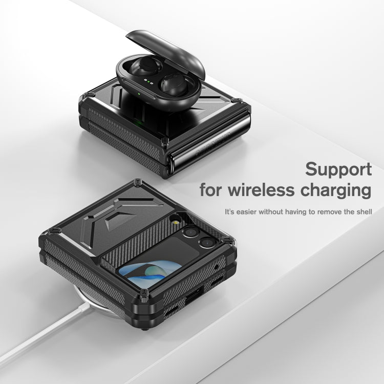 For Samsung Galaxy Z Flip4 5G SM-F721 Armored All-inclusive Shockproof Folding Phone Case