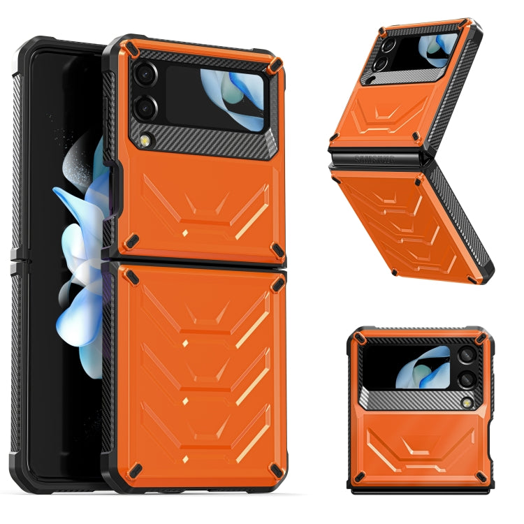 For Samsung Galaxy Z Flip4 5G SM-F721 Armored All-inclusive Shockproof Folding Phone Case