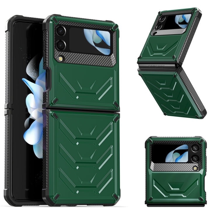 For Samsung Galaxy Z Flip4 5G SM-F721 Armored All-inclusive Shockproof Folding Phone Case
