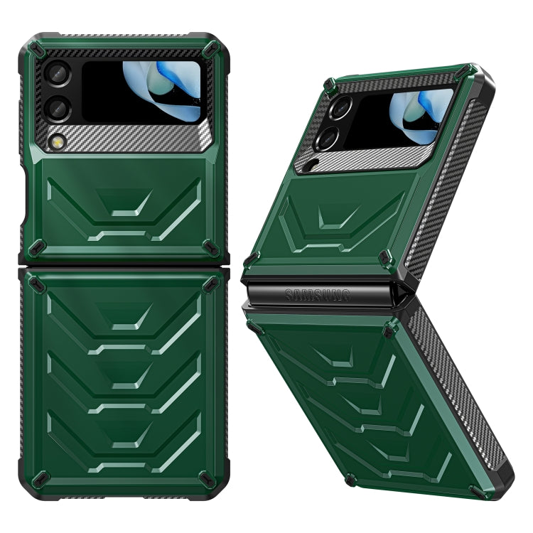 For Samsung Galaxy Z Flip4 5G SM-F721 Armored All-inclusive Shockproof Folding Phone Case