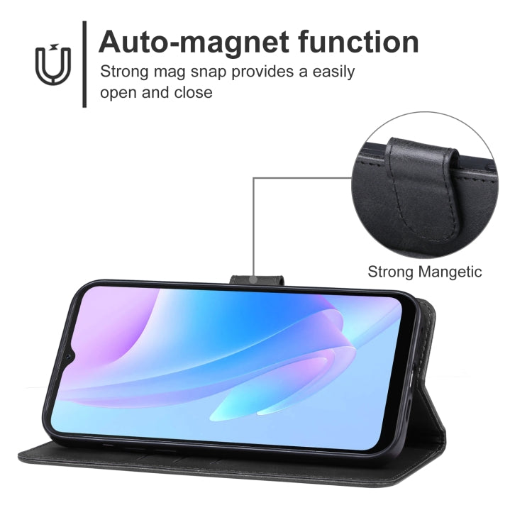For Blackview A52 Leather Phone Case