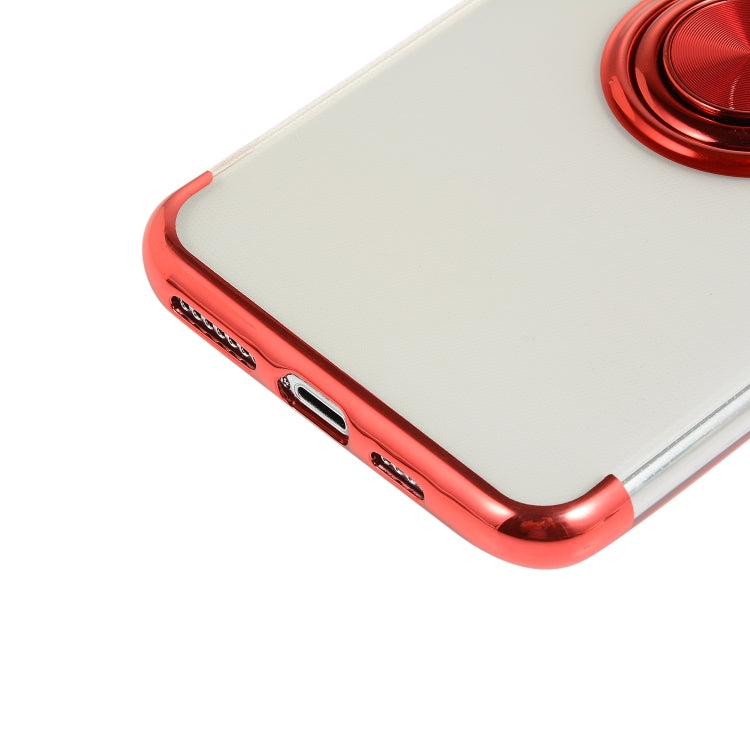 For iPhone 11 Pro Electroplating TPU Protective Case with Ring Holder