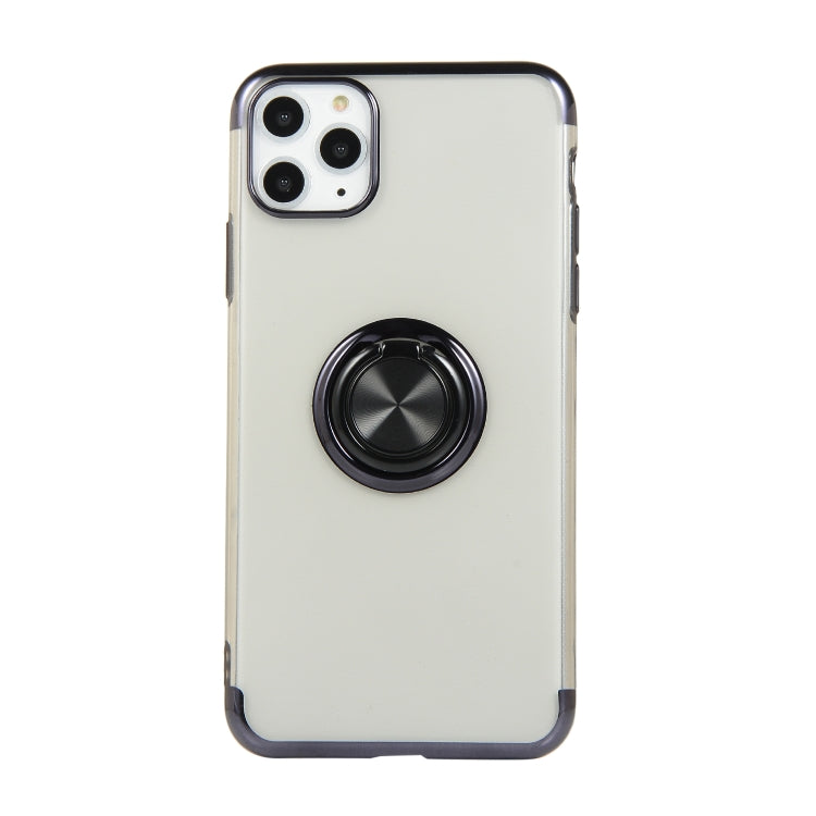 For iPhone 11 Pro Electroplating TPU Protective Case with Ring Holder