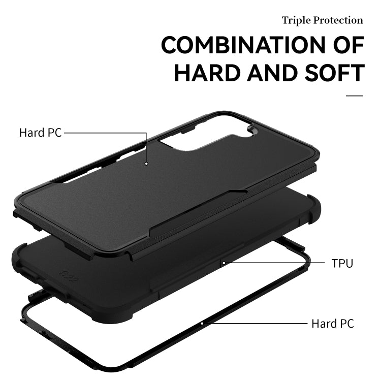 For Samsung Galaxy S23 5G TPU + PC Shockproof Phone Case