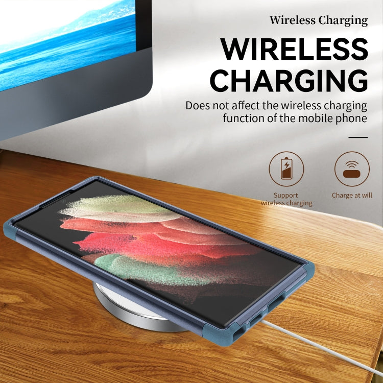 For Samsung Galaxy S23 Ultra 5G TPU + PC Shockproof Phone Case