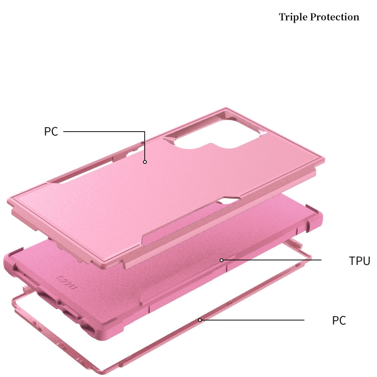 For Samsung Galaxy S23 Ultra 5G TPU + PC Shockproof Phone Case