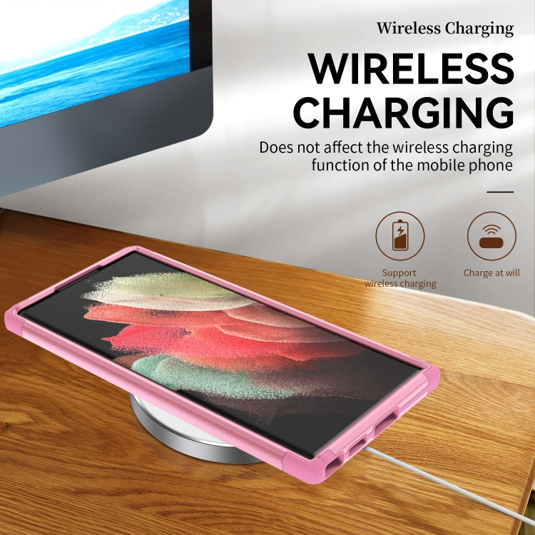 For Samsung Galaxy S23 Ultra 5G TPU + PC Shockproof Phone Case