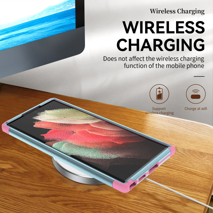 For Samsung Galaxy S22 Ultra 5G TPU + PC Shockproof Phone Case