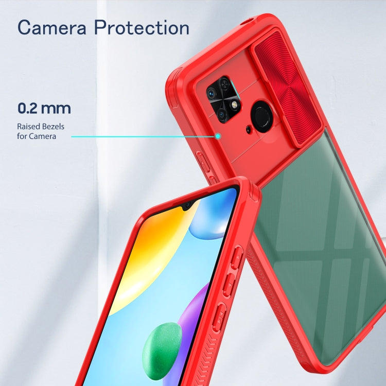 For Xiaomi Redmi 10C Full Body Sliding Camshield Phone Case