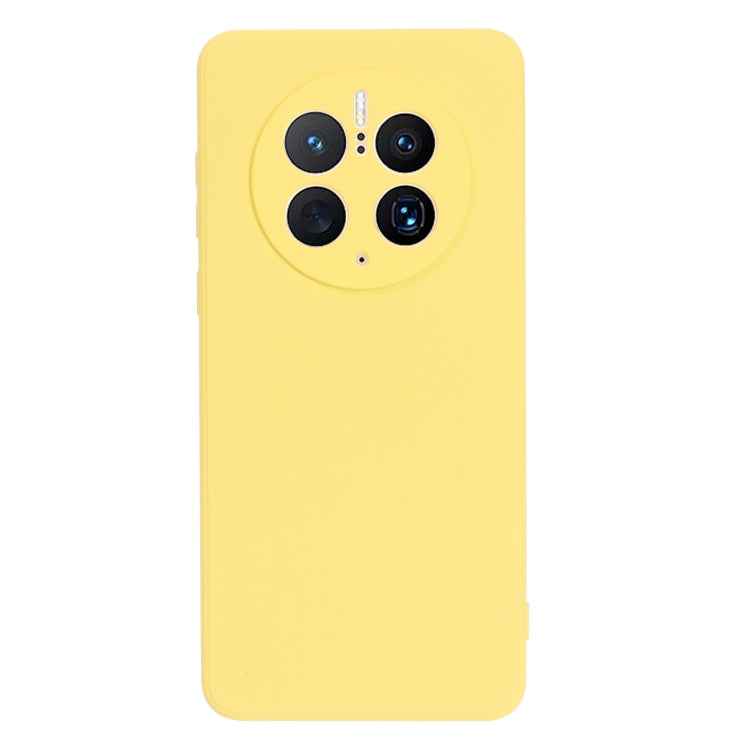 For Huawei Mate 50 Pro Solid Color Liquid Silicone Dropproof Full Coverage Protective Case