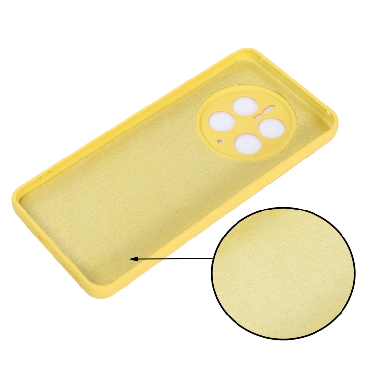 For Huawei Mate 50 Pro Solid Color Liquid Silicone Dropproof Full Coverage Protective Case