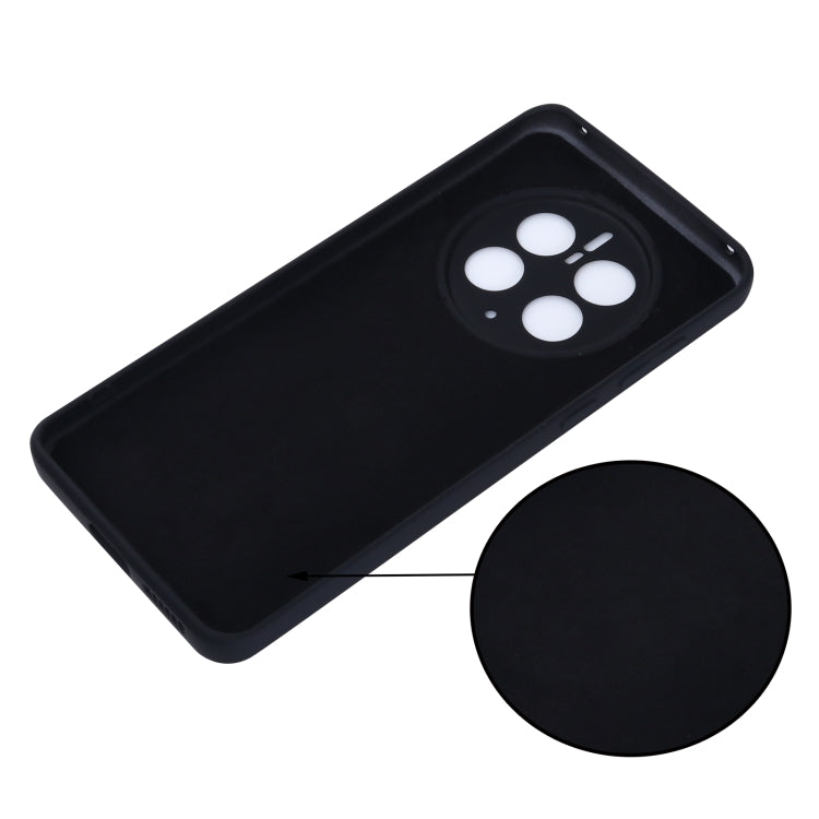 For Huawei Mate 50 Pro Solid Color Liquid Silicone Dropproof Full Coverage Protective Case