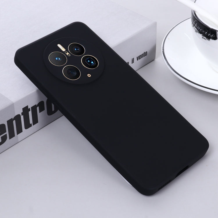 For Huawei Mate 50 Pro Solid Color Liquid Silicone Dropproof Full Coverage Protective Case