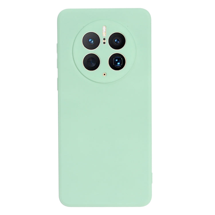 For Huawei Mate 50 Pro Solid Color Liquid Silicone Dropproof Full Coverage Protective Case