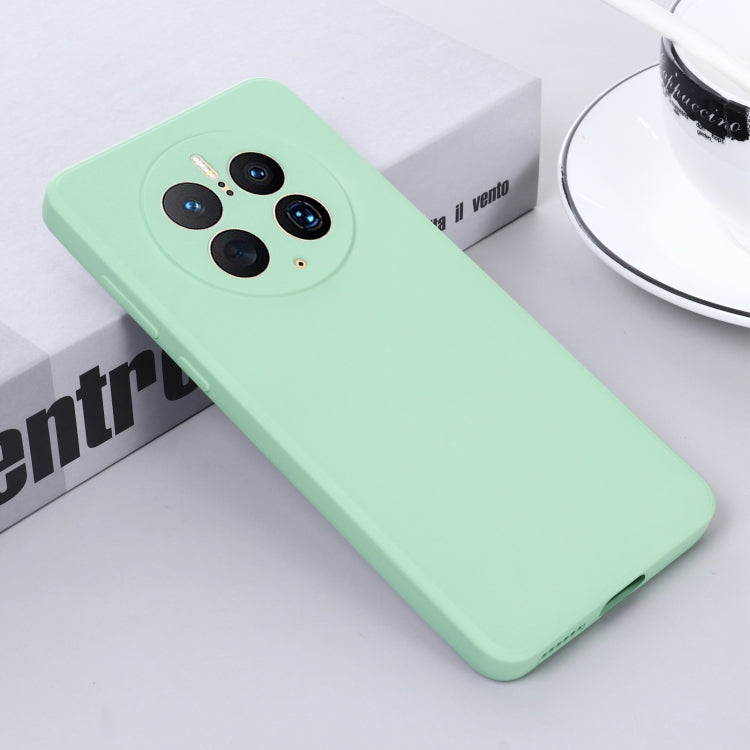 For Huawei Mate 50 Pro Solid Color Liquid Silicone Dropproof Full Coverage Protective Case