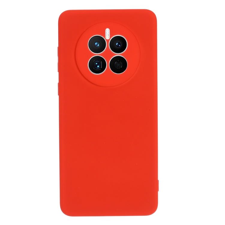 For Huawei Mate 50 Solid Color Liquid Silicone Dropproof Full Coverage Protective Case