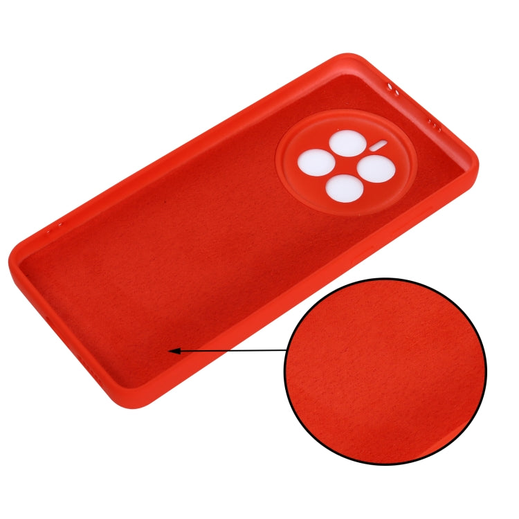 For Huawei Mate 50 Solid Color Liquid Silicone Dropproof Full Coverage Protective Case