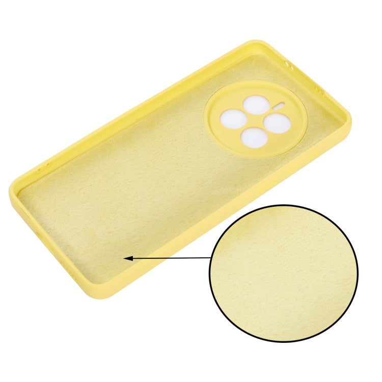 For Huawei Mate 50 Solid Color Liquid Silicone Dropproof Full Coverage Protective Case