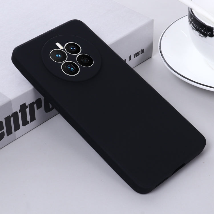 For Huawei Mate 50 Solid Color Liquid Silicone Dropproof Full Coverage Protective Case