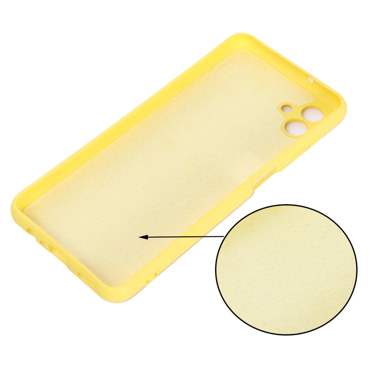 For Samsung Galaxy M13 5G Solid Color Liquid Silicone Dropproof Full Coverage Protective Case