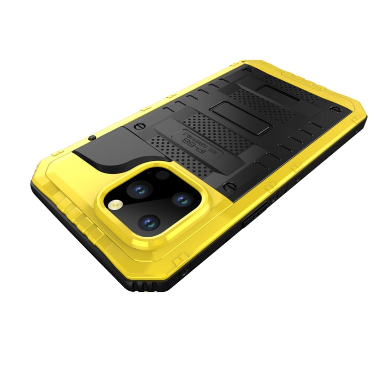 For iPhone 14 Pro Shockproof Waterproof Dustproof Metal + Silicone Phone Case