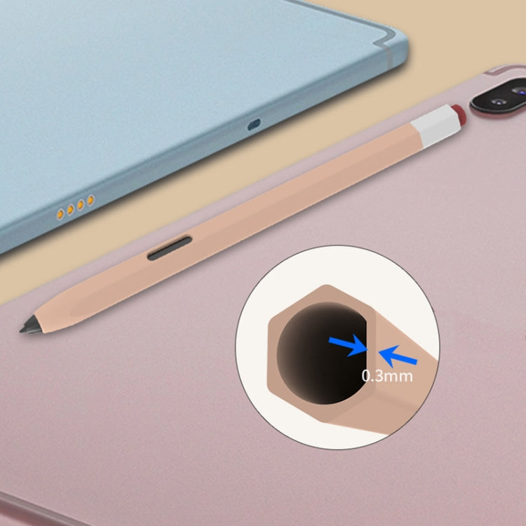 For Samsung Galaxy Tab S7 / S7+ / S8 / S8+ LOVE MEI Soft Silicone Stylus Pen Protective Case