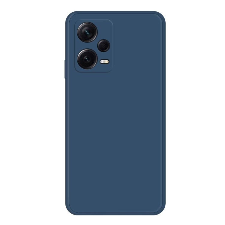 For Xiaomi Redmi Note 12 Pro+ China Imitation Liquid Silicone Straight Edge Phone Case