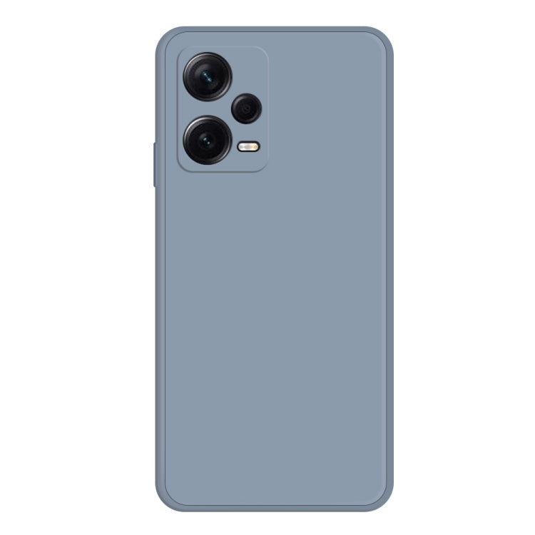 For Xiaomi Redmi Note 12 Pro+ China Imitation Liquid Silicone Straight Edge Phone Case