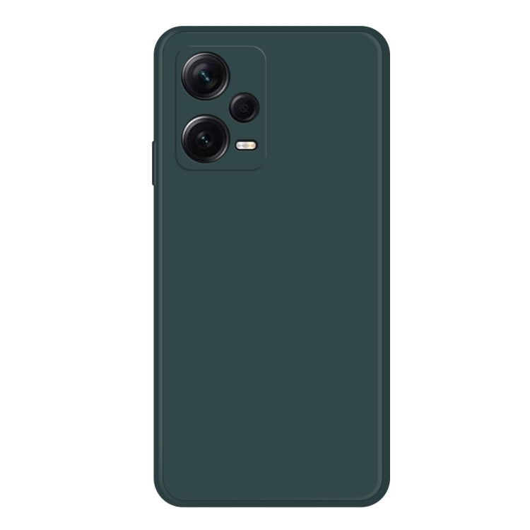For Xiaomi Redmi Note 12 Pro+ China Imitation Liquid Silicone Straight Edge Phone Case