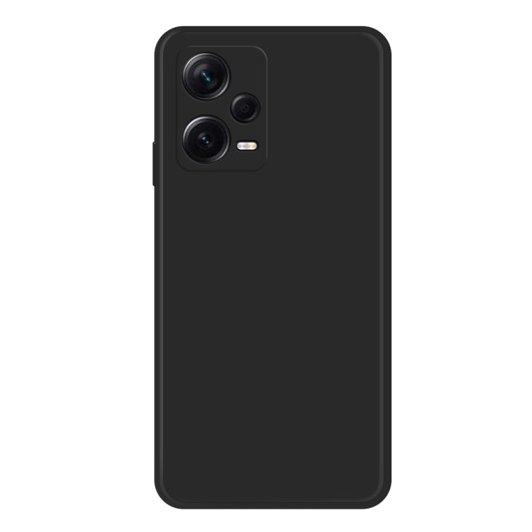 For Xiaomi Redmi Note 12 Pro+ China Imitation Liquid Silicone Straight Edge Phone Case