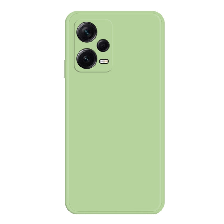 For Xiaomi Redmi Note 12 Pro+ China Imitation Liquid Silicone Straight Edge Phone Case