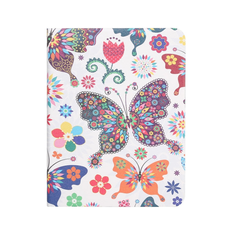 For iPad Pro 11 2022/2021/2020/2018 / Air 10.9 2022/2020 Painted Voltage Pen Slot Tablet Smart Case