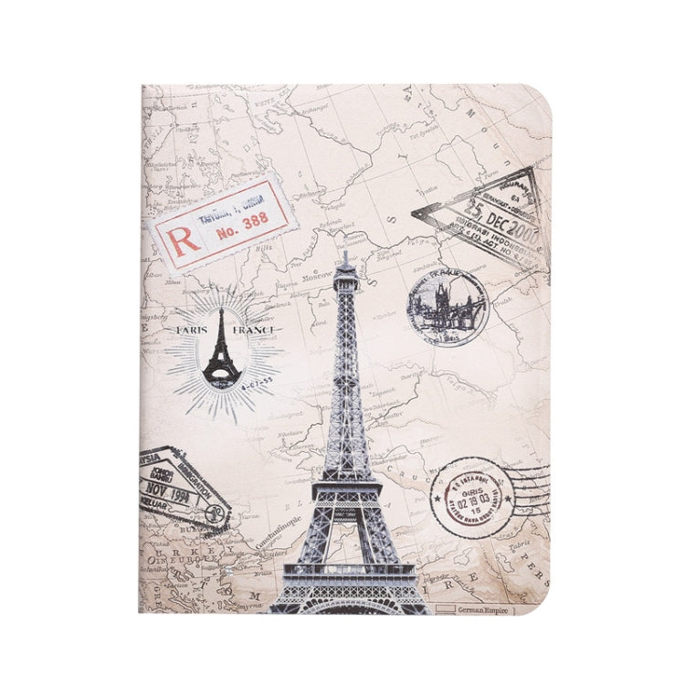 For iPad Pro 11 2022/2021/2020/2018 / Air 10.9 2022/2020 Painted Voltage Pen Slot Tablet Smart Case