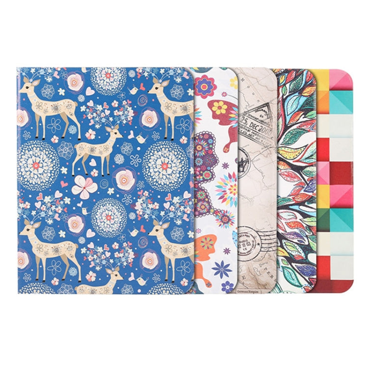 For iPad Pro 11 2022/2021/2020/2018 / Air 10.9 2022/2020 Painted Voltage Pen Slot Tablet Smart Case