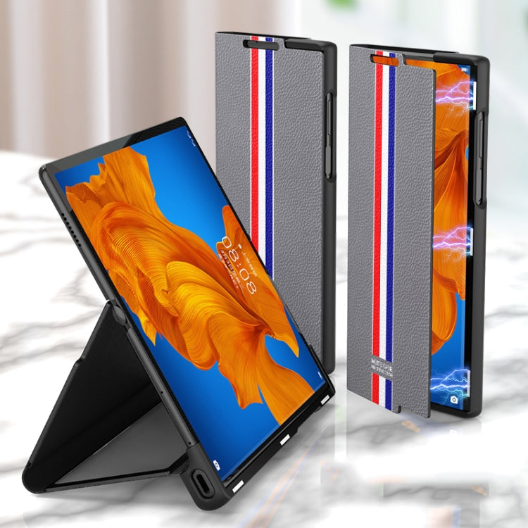 For Huawei Mate Xs GKK Magnetic Shockproof Protective Leather Phone Case