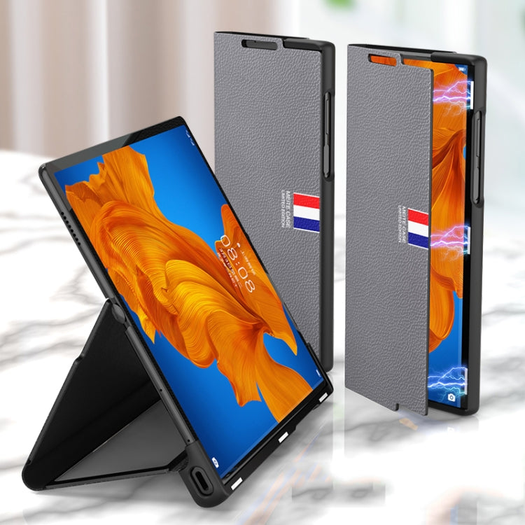For Huawei Mate Xs GKK Magnetic Shockproof Protective Leather Phone Case