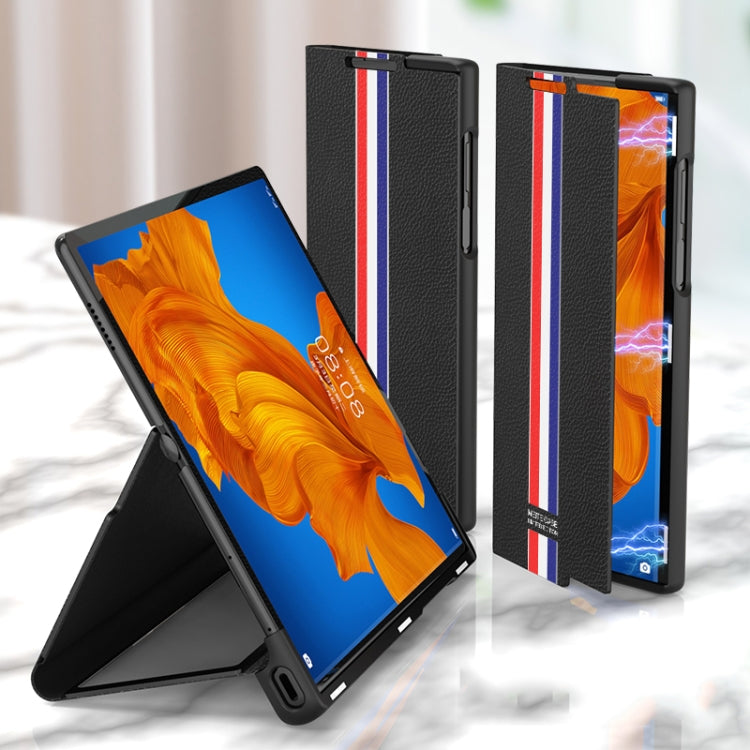 For Huawei Mate Xs GKK Magnetic Shockproof Protective Leather Phone Case