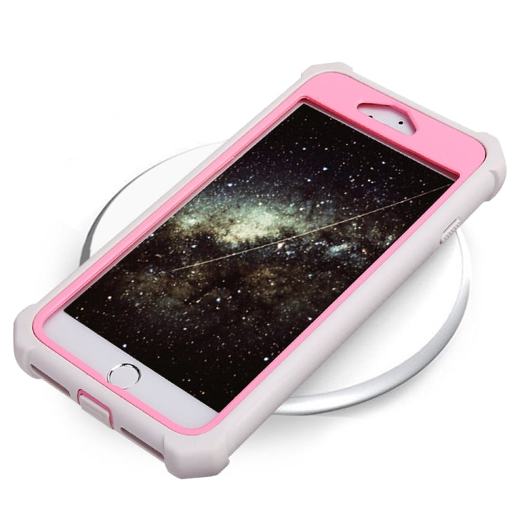 For iPhone SE 2022 / SE 2020 / 8 / 7 Four-corner Shockproof All-inclusive Transparent Space Case