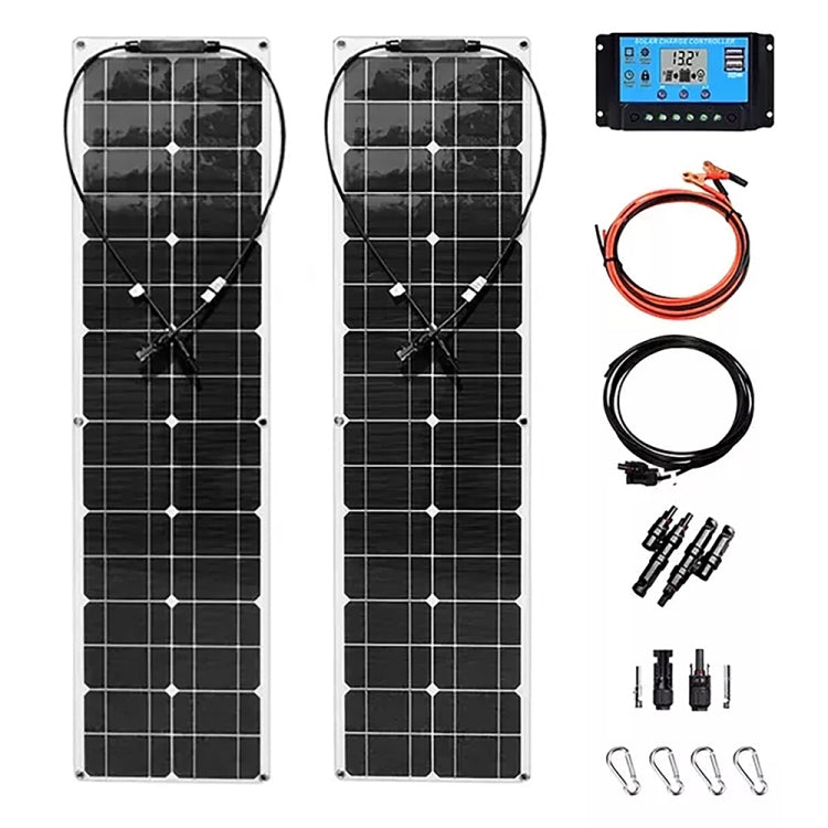 100W Dual Board with 40A Controller PV System Solar Panel