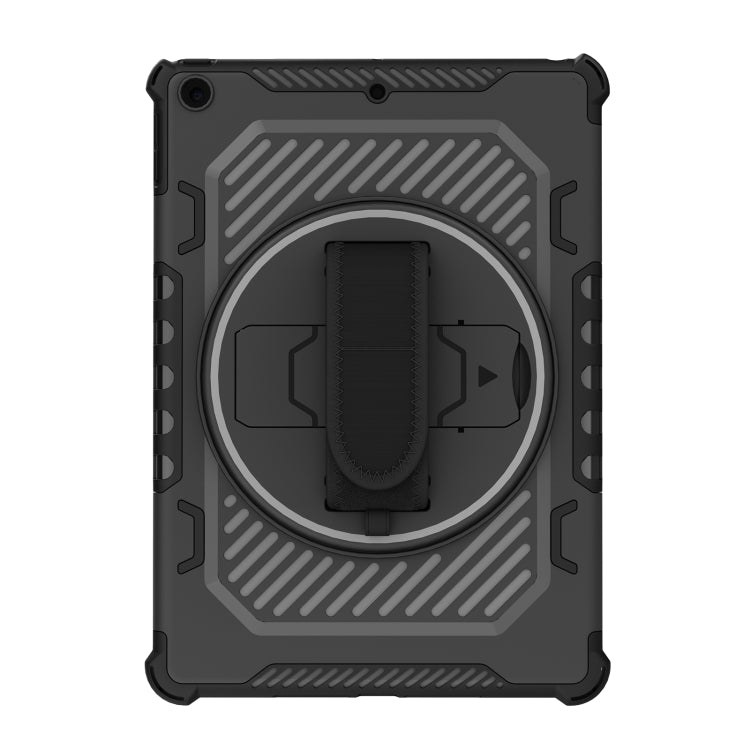 For iPad 10.2 2021 2 in 1 Shockproof Tablet Case with Holder & Hand Strap