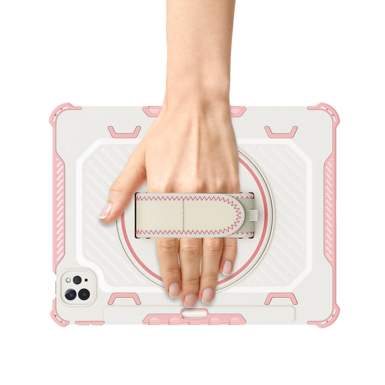 2 in 1 Shockproof Tablet Case with Holder & Hand Strap For iPad Pro 11 inch 2022/2021/2020/2018 / Air5 2022/Air4 2020