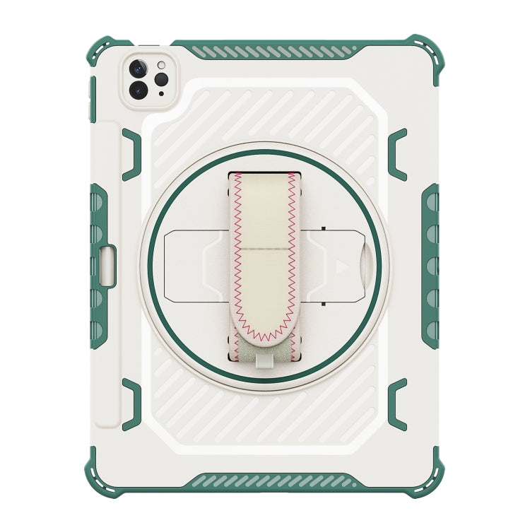 2 in 1 Shockproof Tablet Case with Holder & Hand Strap For iPad Pro 11 inch 2022/2021/2020/2018 / Air5 2022/Air4 2020