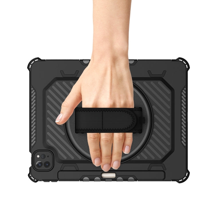 2 in 1 Shockproof Tablet Case with Holder & Hand Strap For iPad Pro 11 inch 2022/2021/2020/2018 / Air5 2022/Air4 2020
