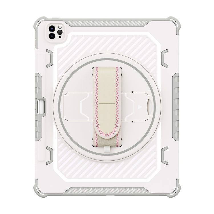 For iPad Pro 12.9 inch 2022/2021/2020/2018 2 in 1 Shockproof Tablet Case with Holder & Hand Strap