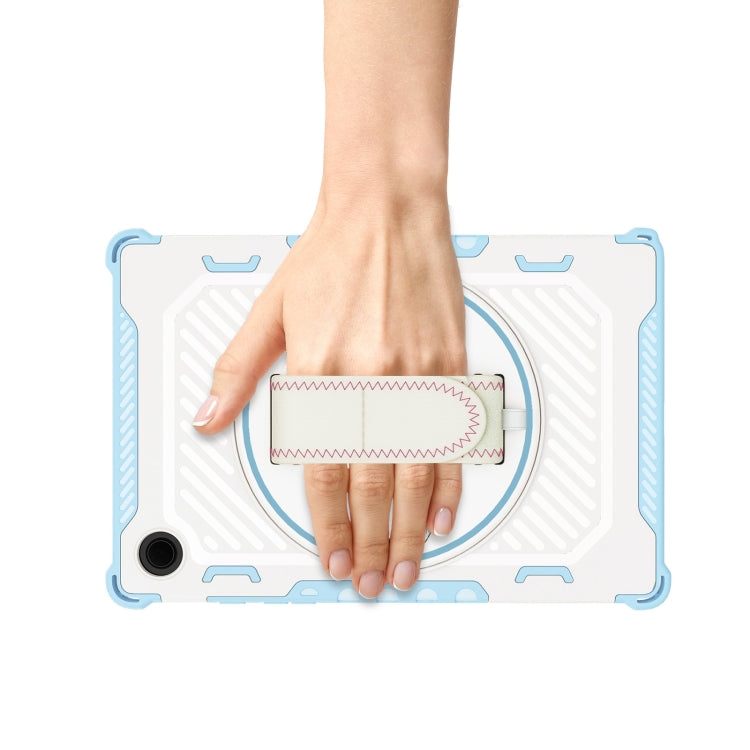 For Samsung Galaxy Tab A8 10.5 2021 2 in 1 Shockproof Tablet Case with Holder & Hand Strap