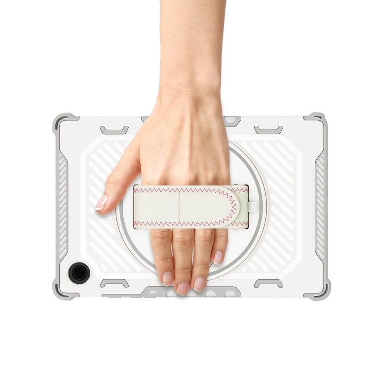 For Samsung Galaxy Tab A8 10.5 2021 2 in 1 Shockproof Tablet Case with Holder & Hand Strap