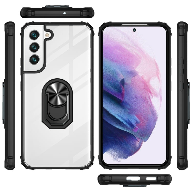 For Samsung Galaxy A14 5G Shockproof Transparent TPU + Acrylic Phone Case