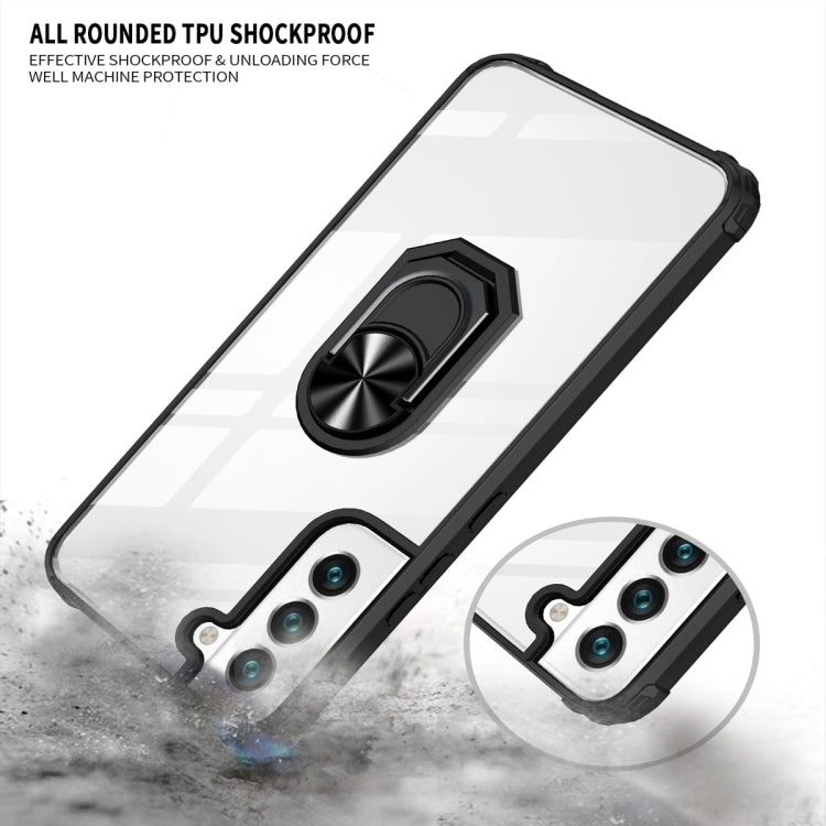 For Samsung Galaxy A14 5G Shockproof Transparent TPU + Acrylic Phone Case
