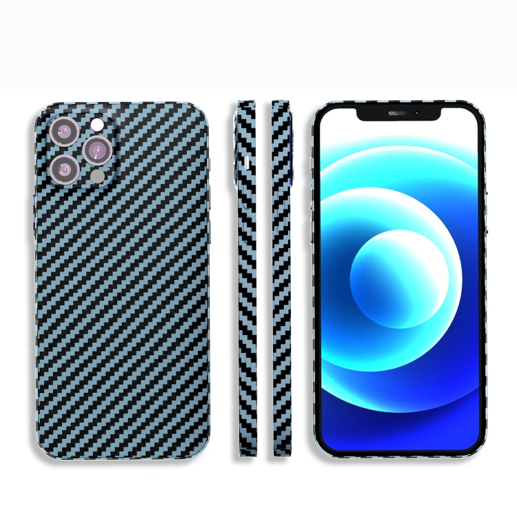 For iPhone 13 Pro Carbon Fiber Texture PC Phone Case