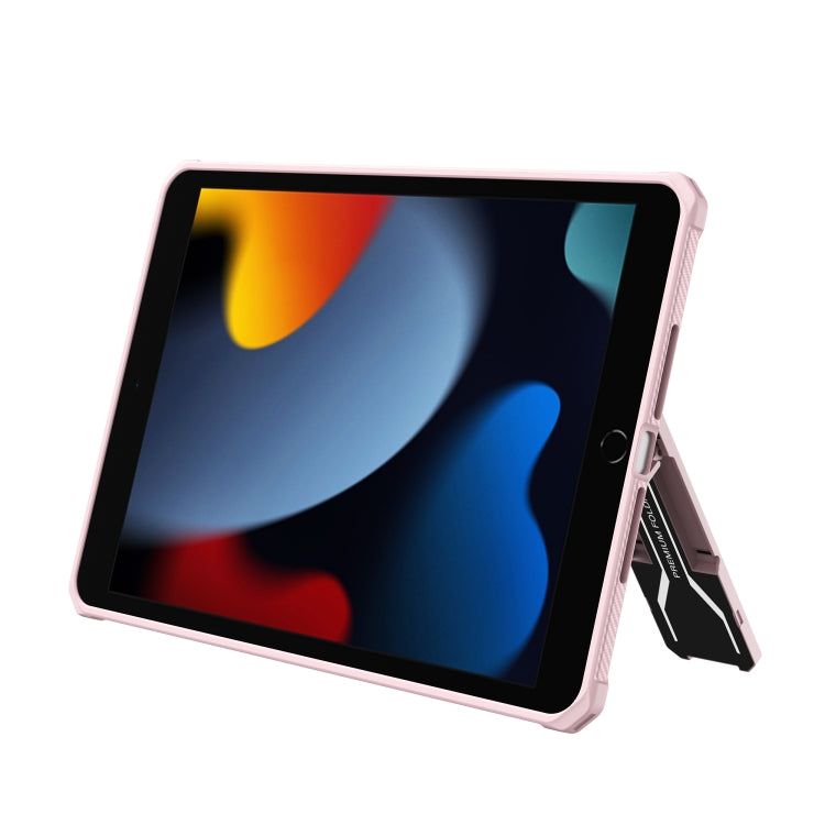 PC + TPU Tablet Case with Holder For iPad 10.2 2121 / 2020 / 2019